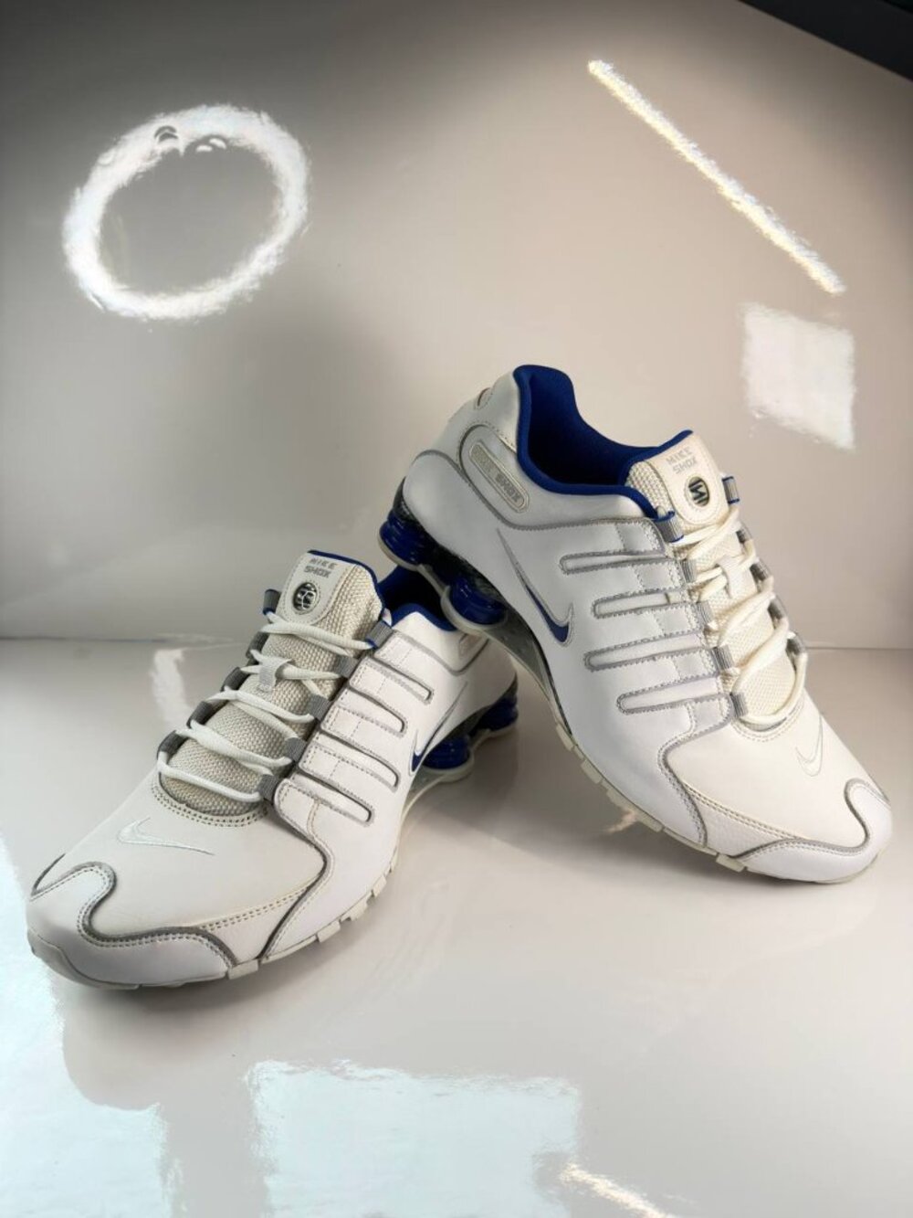 Vintage Nike Shox NZ EU White Blue 2012 - Men’s US 10